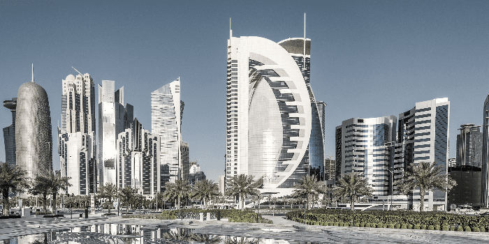company buildings of Qatar